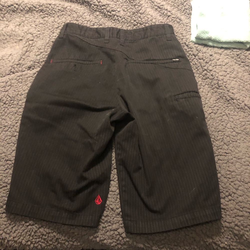 Black Volcom shorts
